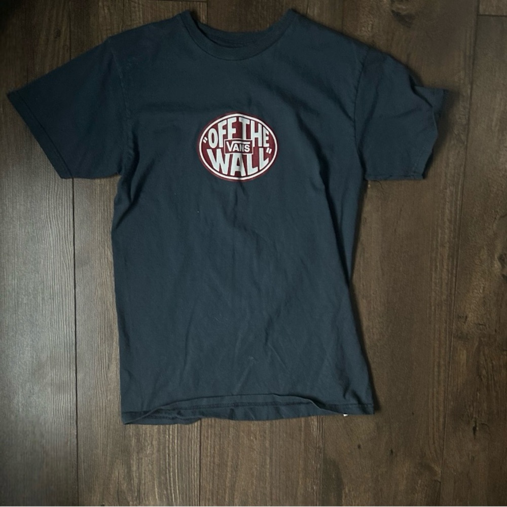 Vans Off The Wall Black T-Shirt